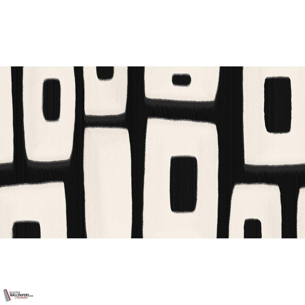Ebony Harmony behang-behang-LondonArt-Selected Wallpapers & Interiors