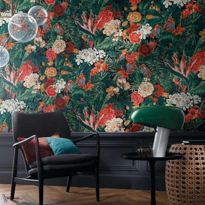 Eglantyne papier peint de Casamance