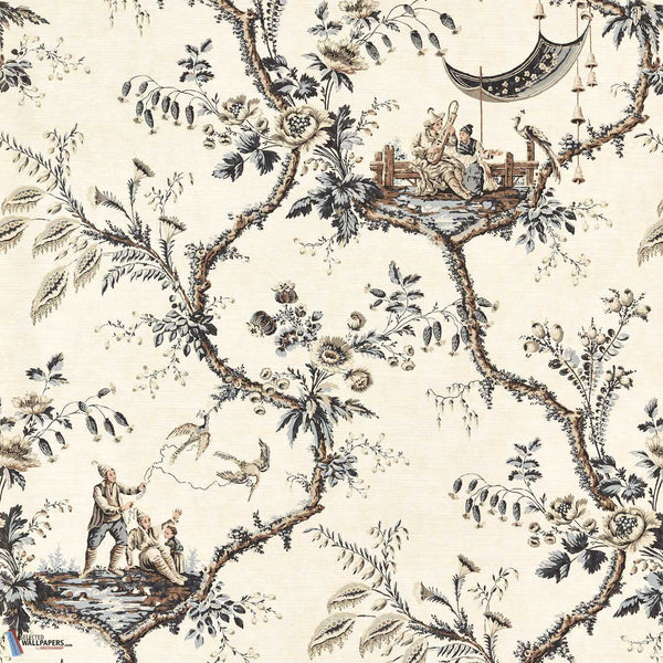 Emperor's Musician-behang-Zoffany-Charcoal-Meter (M1)-313049-Selected Wallpapers