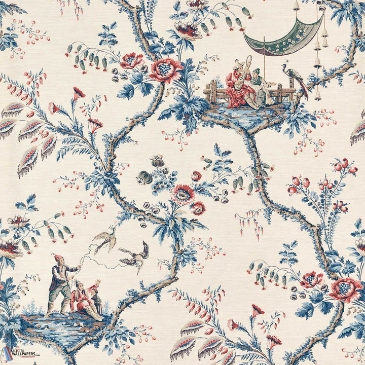 Emperor's Musician-behang-Tapete-Zoffany-Indigo-Meter (M1)-313050-Selected Wallpapers