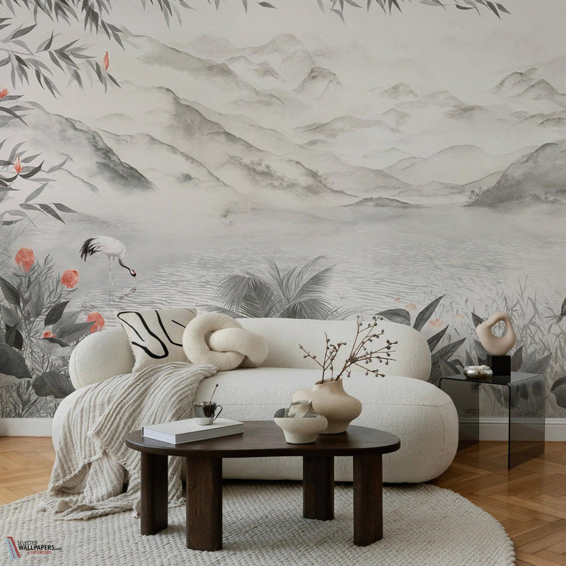 Enchanted Bay wallpaper by Les Dominotiers