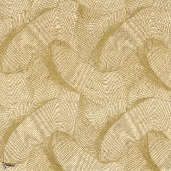 Envolée stof-Casamance-Moutarde-Meter (M1)-Selected Wallpapers-Interiors