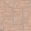 Esparto Ibérico-Arte-behang-Nutmeg-Rol-Selected Wallpapers