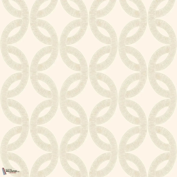 Etienne wallpaper-Casamance-Ivoire/Dore-Roll-Selected Wallpapers-Interiors