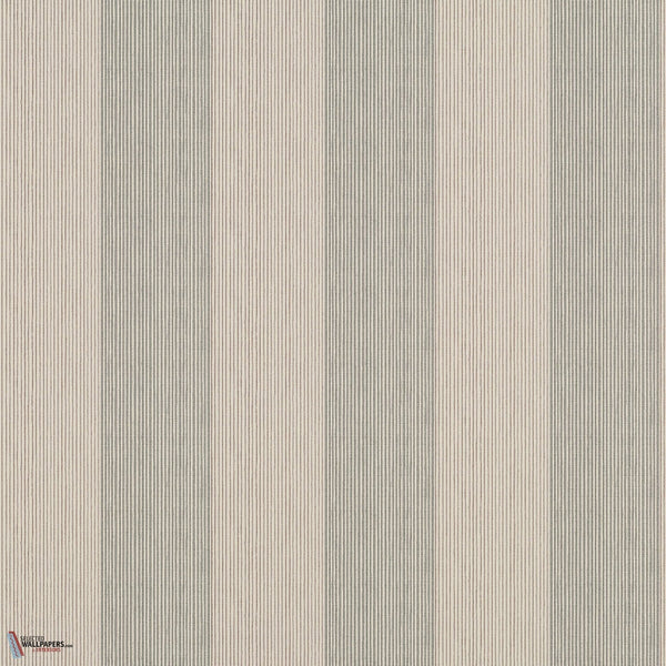 Evan Stripe behang-Thibaut-Charcoal-Rol-Selected-Wallpapers-Interiors