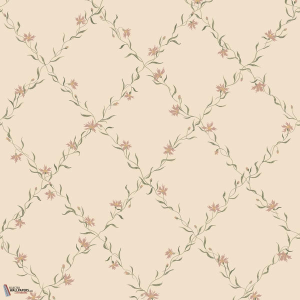 Ewa wallpaper-Sandberg-Dusty Pink-Roll-Selected Wallpapers-Interiors
