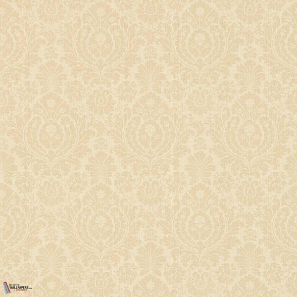 Fabienne wallpaper-Sanderson-Sand-Roll-Selected Wallpapers-Interiors