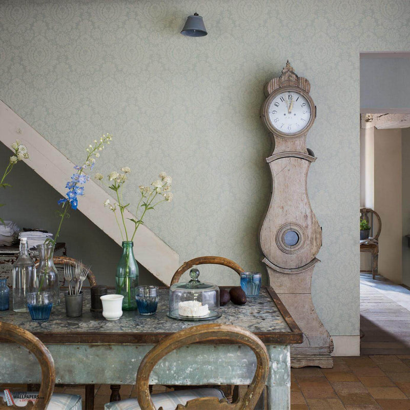Fabienne papier peint de Sanderson