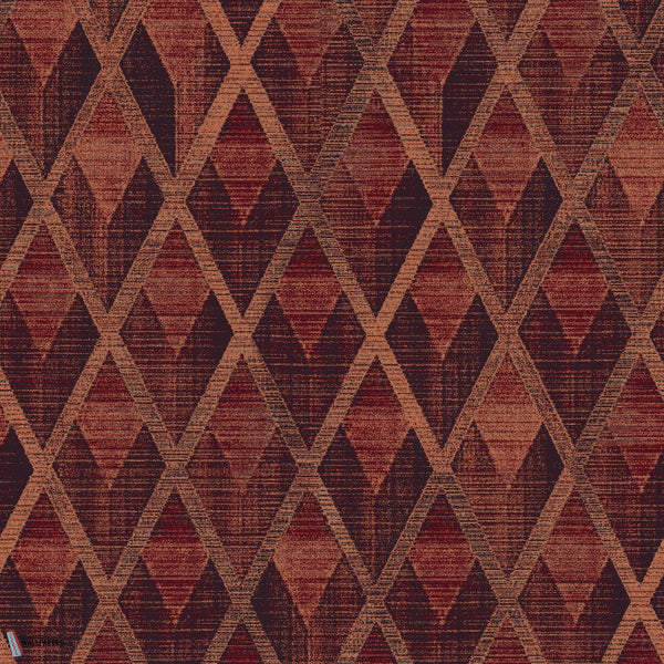 Facet behang-Masureel-Burgundy-Rol-Selected-Wallpapers-Interiors