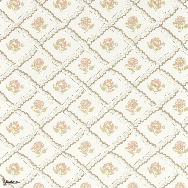 Fairdown Tapete-Sanderson-Chocolate/putty-Rolle-Selected Wallpapers-Interiors