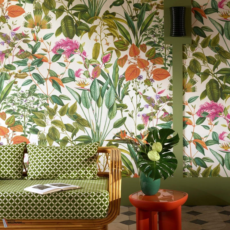 Fantaisie Tropicale papier peint de Pierre Frey