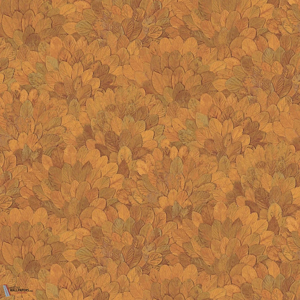 Feijoa wallpaper-Casamance-Safran-Roll-Selected-Wallpapers-Interiors