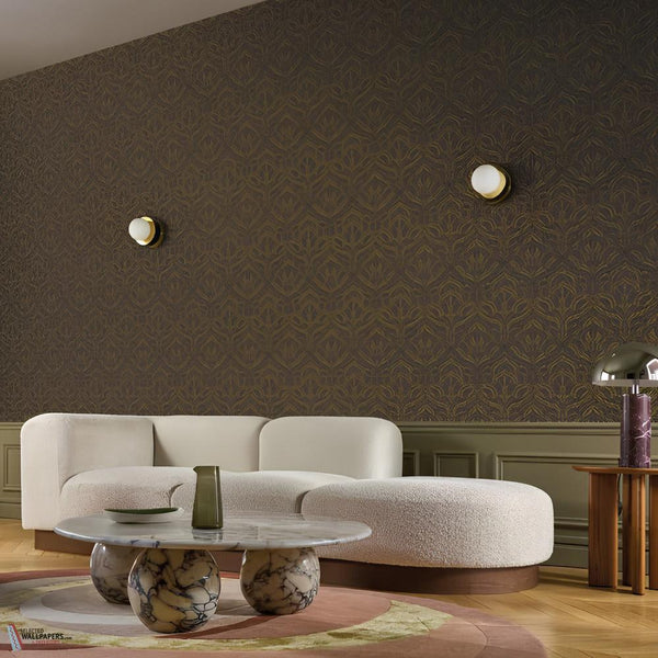 Felix wallpaper-Casamance-Selected Wallpapers-Interiors