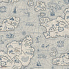Ferdinand wallpaper-Sandberg-Blue-Mattic-M2-Selected Wallpapers-Interiors
