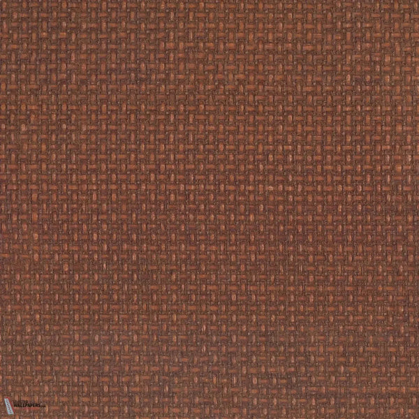 Fibrosa wallpaper-Casamance-Sienne Brulee-Meter (M1)-Selected Wallpapers-Interiors