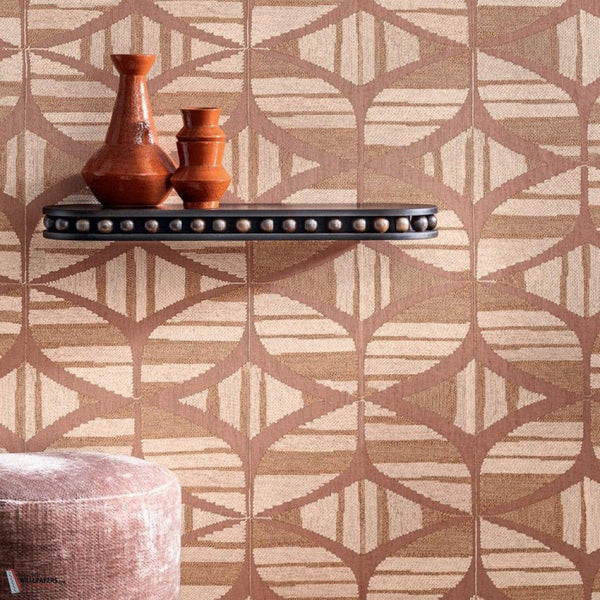 Filandra wallpaper-Casamance-Selected Wallpapers-Interiors