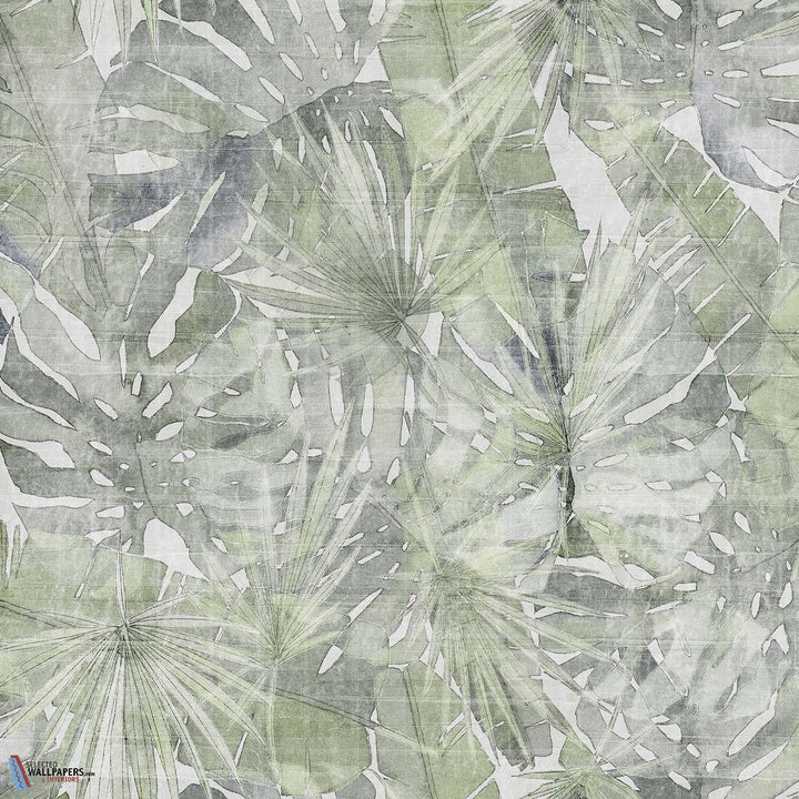 Fitzcarraldo-Tecnografica-wallpaper-behang-Tapete-wallpaper-Green Grey-Fabric Vinyl-Selected Wallpapers
