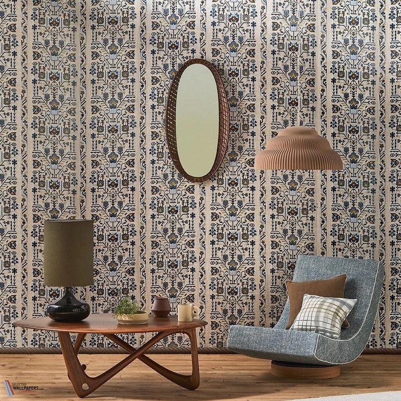 Fleurs de Givre wallpaper by Pierre Frey