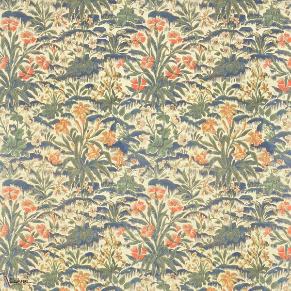 Fleurs de Guise Tapete-Pierre Frey-Verdure-Meter (M1)-Selected Wallpapers-Interiors