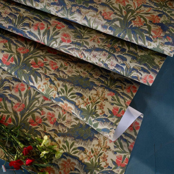 Fleurs de Guise Tapete-Pierre Frey-Selected Wallpapers-Interiors