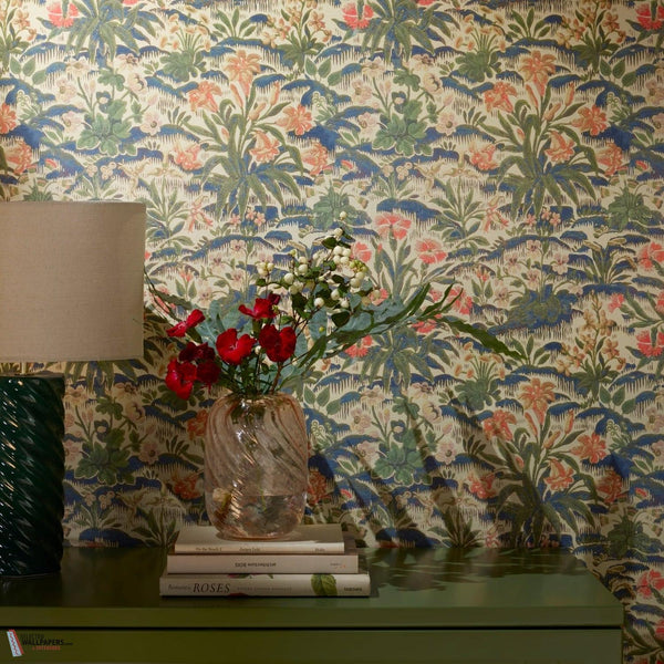 Fleurs de Guise Tapete-Pierre Frey-Selected Wallpapers-Interiors