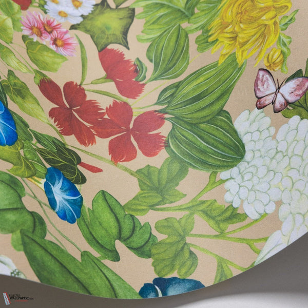 Flora Province behang-Cole & Son-Taupe-Rol-Selected-Wallpapers-Interiors