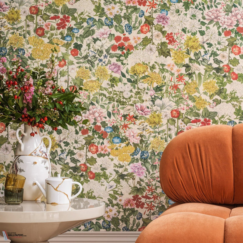 Flora Province Tapete-Cole & Son-Selected-Wallpapers-Interiors