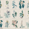 Flora behang-Sandberg-Blue-Mattic-M2-Selected Wallpapers-Interiors