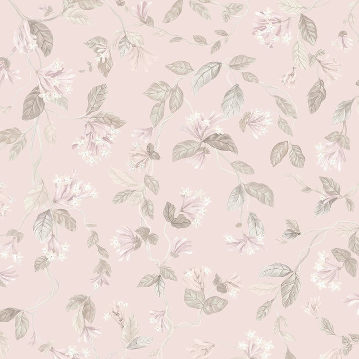 Flora-Cole & Son-Stone on Rose Quartz-Rol-Selected-Wallpapers-Interiors