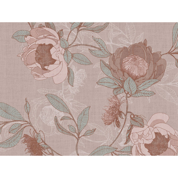 Floral Rhythm-Tapete-Inkiostro Bianco-Selected Wallpapers