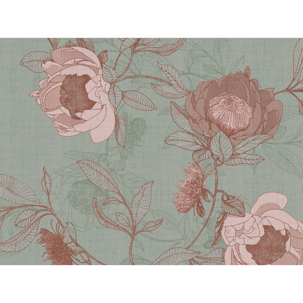 Floral Rhythm-Tapete-Inkiostro Bianco-Selected Wallpapers