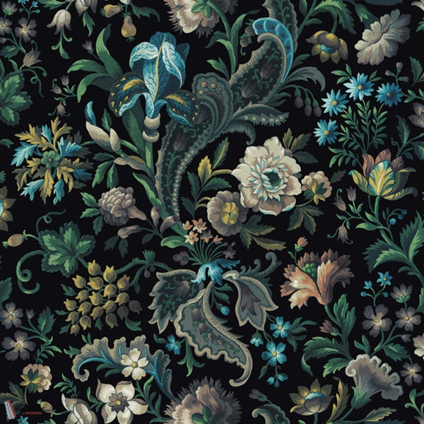 Florika behang-House of Hackney-Onyx-200 cm-Selected-Wallpapers-Interiors