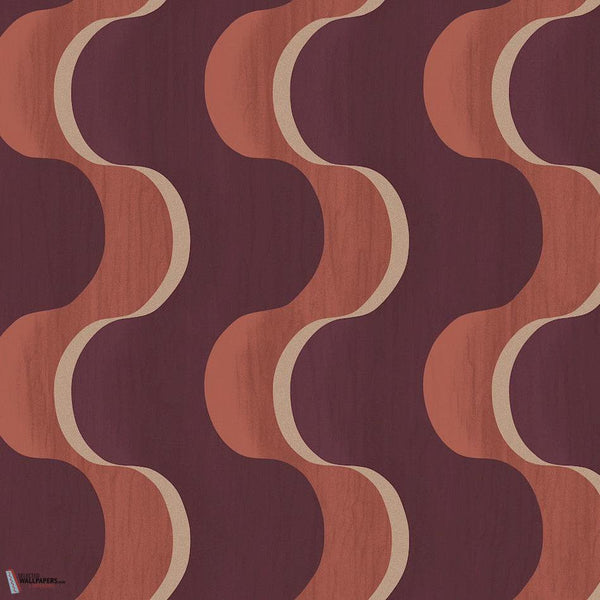 Flow Tapete-Masureel-Russet-Rolle-Selected-Wallpapers-Interiors