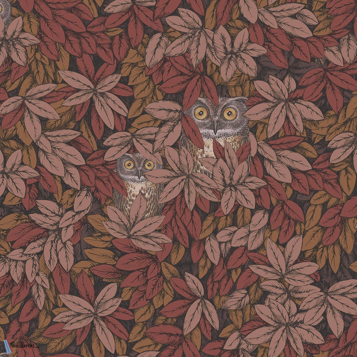 Foglie e Civette-behang-Tapete-Cole & Son-Autumnal Leaves-Rol-123/11055-Selected Wallpapers