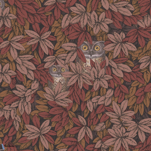 Foglie e Civette-behang-Cole & Son-Autumnal Leaves-Rol-123/11055-Selected Wallpapers