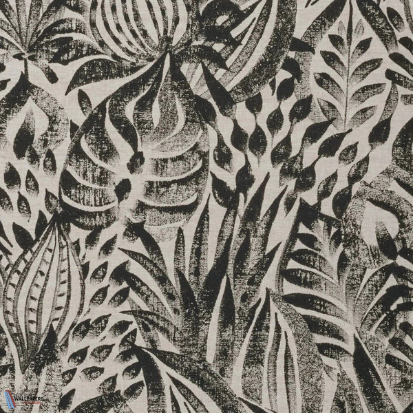 Foliage-Casamance-behang-Noir-Meter (M1)-Selected Wallpapers