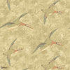 Forest Ducks wallpaper-Mulberry-Parchment-Roll-Selected-Wallpapers-Interiors