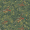 Forest Ducks wallpaper-Mulberry-Emerald-Roll-Selected-Wallpapers-Interiors