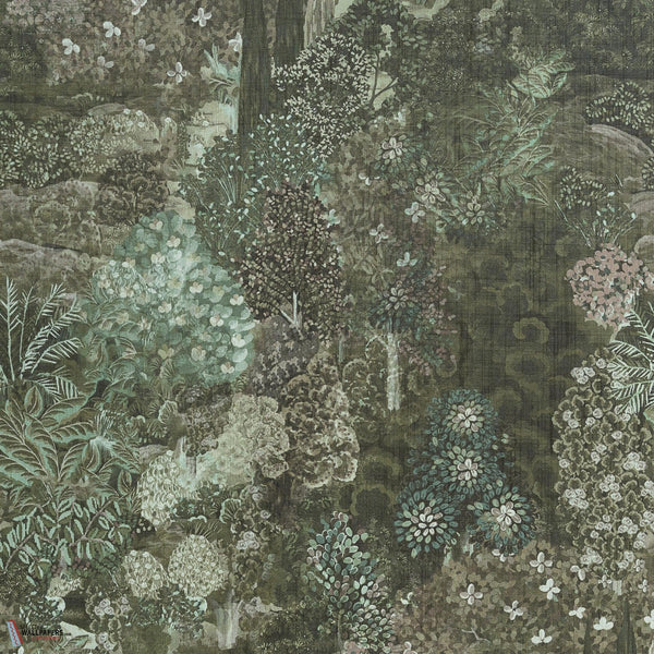Foret des Muses wallpaper-Arte-Foret Sauge-Meter (M1)-Selected Wallpapers-Interiors