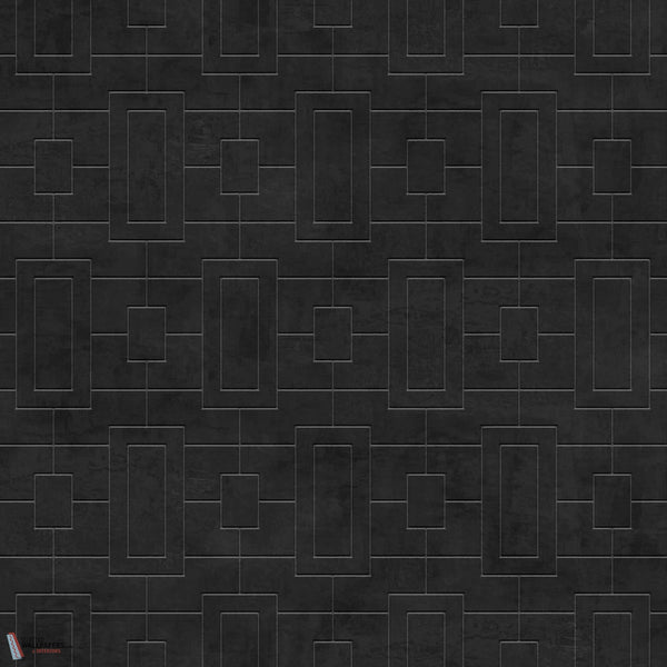 Fretwork behang-Coordonne-Slate-Non Woven-Selected-Wallpapers-Interiors