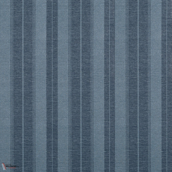 Frisco Stripe behang-Thibaut-Navy-Rol-Selected-Wallpapers-Interiors