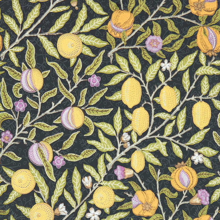 Fruit-behang-tapete-wallpaper-Morris & Co-Twilight-Rol-Selected-Wallpapers-Interiors