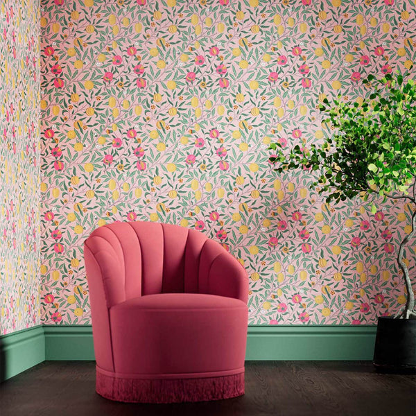 Fruit-wallpaper-Morris & Co-Selected-Wallpapers-Interiors