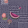 Frutta e Geometrico-behang-Cole & Son-Magenta & Ink-Rol-123/6028-Selected Wallpapers