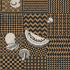 Frutta e Geometrico-behang-Cole & Son-Black White & Gold-Rol-123/6031-Selected Wallpapers