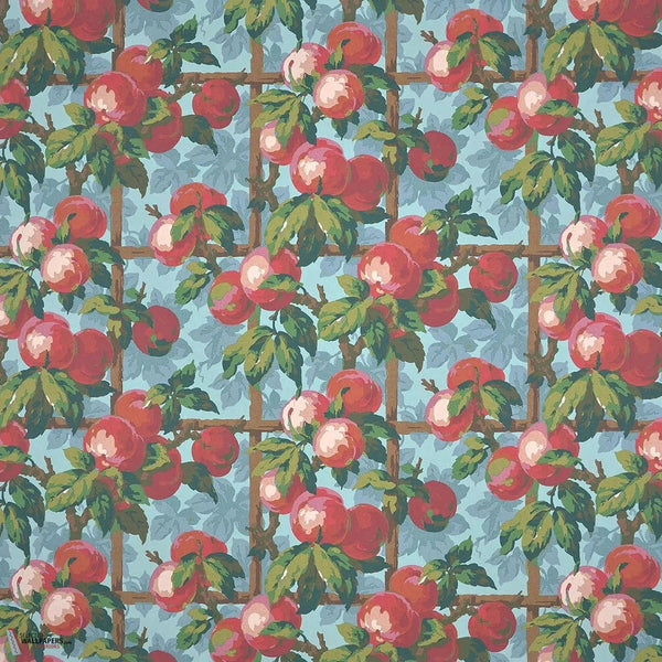 Galla behang-Pierre Frey-Rouge-Meter (M1)-Selected-Wallpapers-Interiors