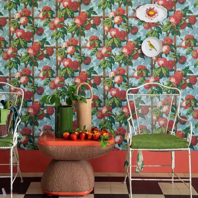 Galla Papier Peint-Pierre Frey-Selected-Wallpapers-Interiors