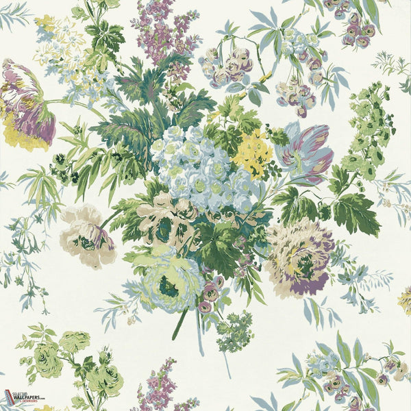 Garden Club behang-Anna French-Lavender-Rol-Selected Wallpapers-Interiors