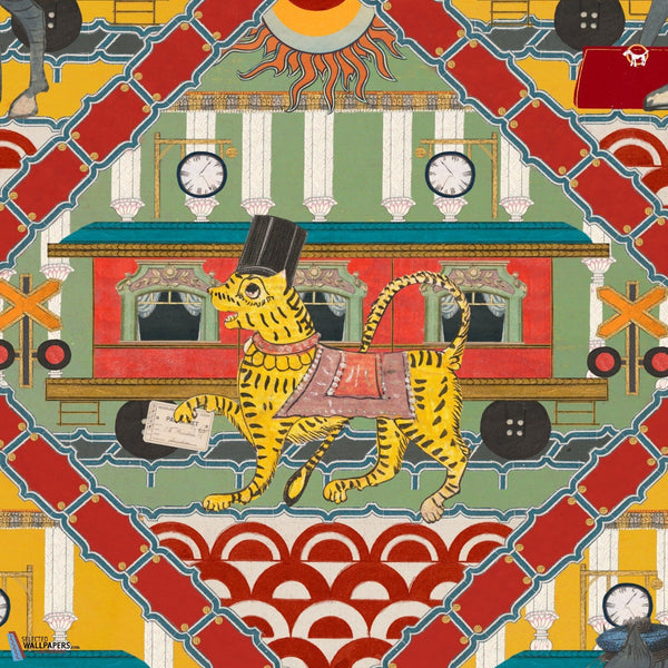 Gare du Nord-Tapete-Mind the Gap-Lemon-Rolle-WP20773-Selected Wallpapers