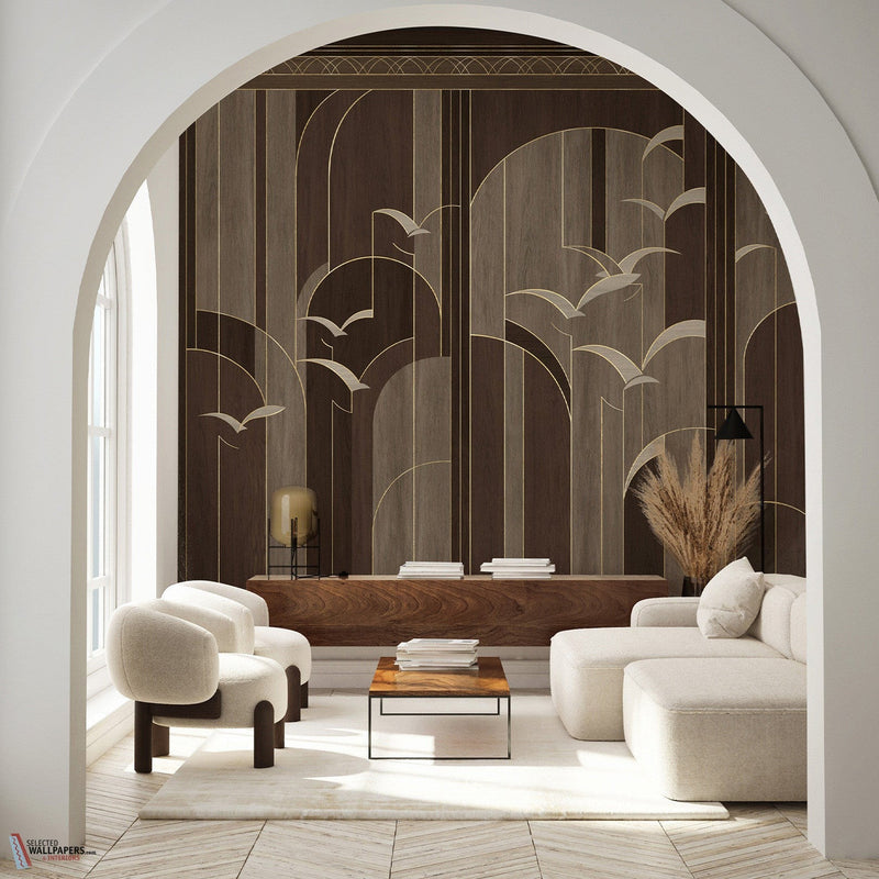 Garigliano wallpaper-Les Dominotiers-Selected-Wallpapers-Interiors